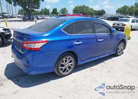 2013 Nissan Sentra Sr z USA, uszkodzony, nr VIN 3N1AB7AP8DL782336